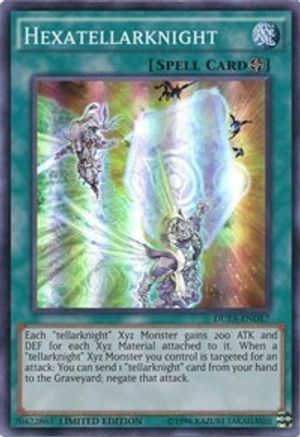 Hexatellarknight (Super Rare) (DUEA-ENDE7) - Duelist Alliance: Deluxe Edition Limited