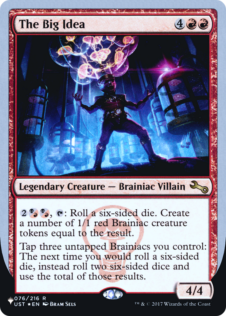 The Big Idea (LIST-076/216) [The List (Unfinity Foil Edition)] Foil