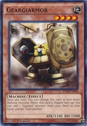 Geargiarmor (Common) (SDGR-EN008) - Structure Deck: Geargia Rampage 1st Edition