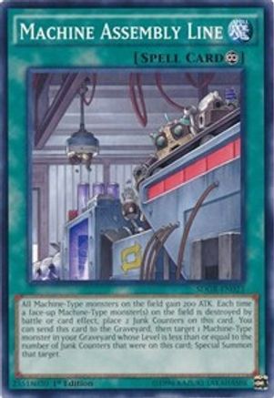 Machine Assembly Line (Common) (SDGR-EN023) - Structure Deck: Geargia Rampage 1st Edition