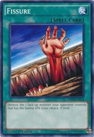 Fissure (Common) (SDGR-EN024) - Structure Deck: Geargia Rampage 1st Edition