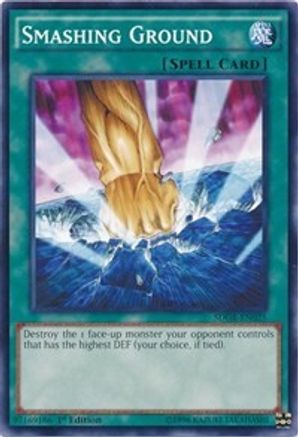 Smashing Ground (Common) (SDGR-EN025) - Structure Deck: Geargia Rampage 1st Edition