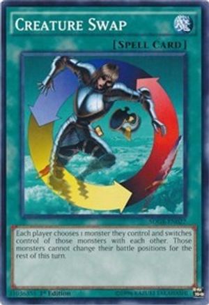 Creature Swap (Common) (SDGR-EN027) - Structure Deck: Geargia Rampage 1st Edition
