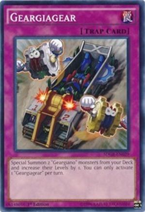 Geargiagear (Common) (SDGR-EN029) - Structure Deck: Geargia Rampage 1st Edition