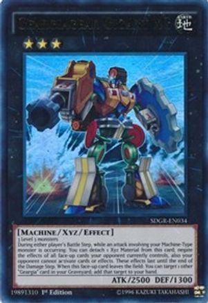 Geargiagear Gigant XG (Ultra Rare) (SDGR-EN034) - Structure Deck: Geargia Rampage 1st Edition
