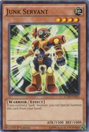 Junk Servant (Common) (LC5D-EN021) - Legendary Collection 5D's 1st Edition