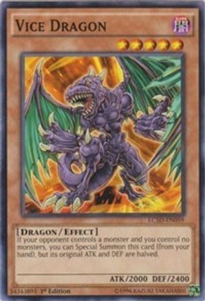 Vice Dragon (Common) (LC5D-EN059) - Legendary Collection 5D's 1st Edition