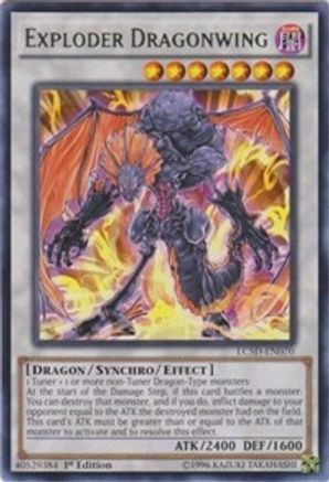 Exploder Dragonwing (Rare) (LC5D-EN070) - Legendary Collection 5D's 1st Edition