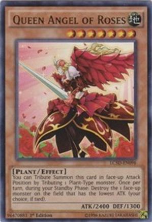 Queen Angel of Roses (Ultra Rare) (LC5D-EN096) - Legendary Collection 5D's 1st Edition