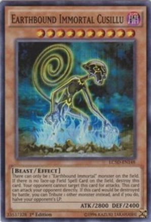 Earthbound Immortal Cusillu (Super Rare) (LC5D-EN148) - Legendary Collection 5D's 1st Edition