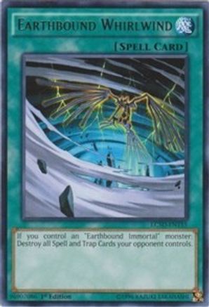 Earthbound Whirlwind (Rare) (LC5D-EN155) - Legendary Collection 5D's 1st Edition