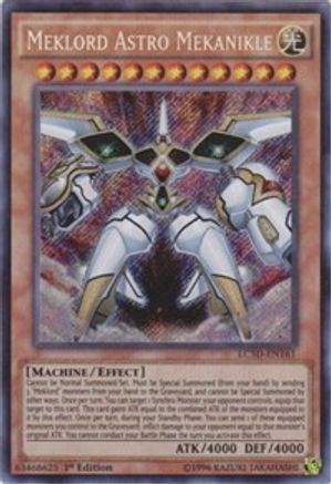 Meklord Astro Mekanikle (Secret Rare) (LC5D-EN161) - Legendary Collection 5D's 1st Edition