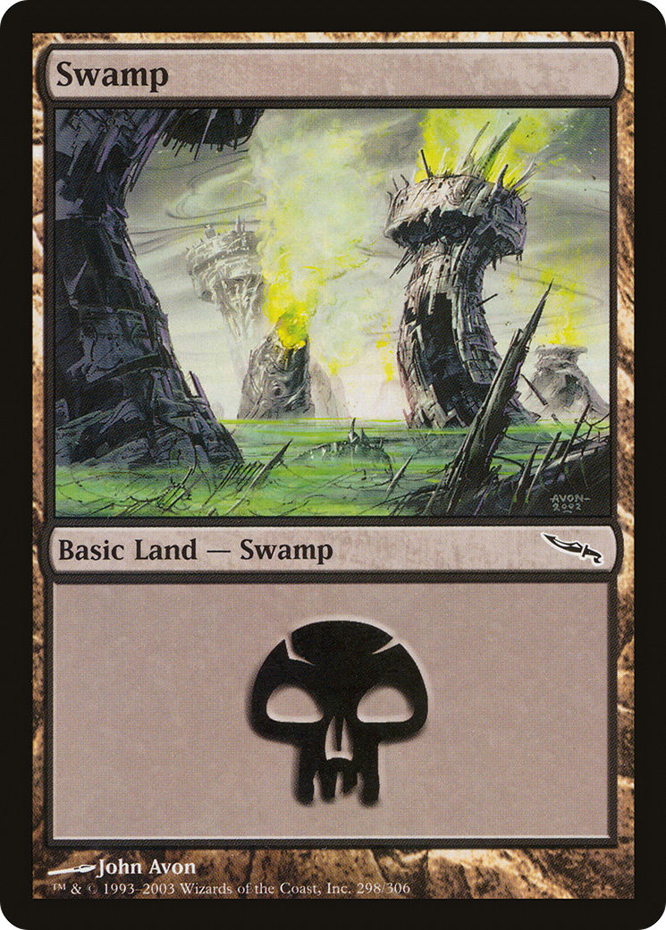 Swamp (MRD-298) [Mirrodin]