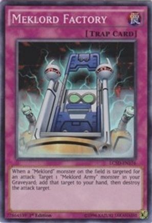 Meklord Factory (Super Rare) (LC5D-EN176) - Legendary Collection 5D's 1st Edition