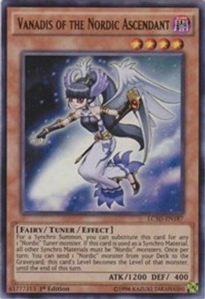 Vanadis of the Nordic Ascendant (Ultra Rare) (LC5D-EN187) - Legendary Collection 5D's 1st Edition
