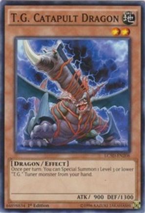 T.G. Catapult Dragon (Common) (LC5D-EN208) - Legendary Collection 5D's 1st Edition