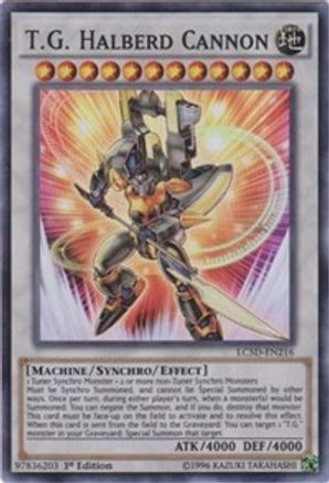 T.G. Halberd Cannon (Super Rare) (LC5D-EN216) - Legendary Collection 5D's 1st Edition
