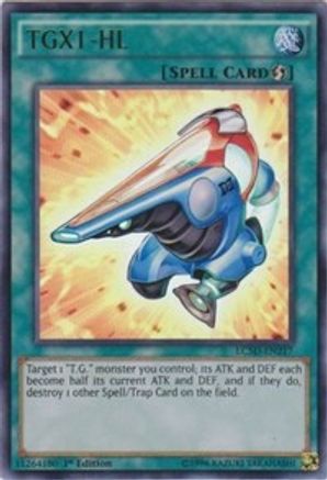 TGX1-HL (Ultra Rare) (LC5D-EN217) - Legendary Collection 5D's 1st Edition
