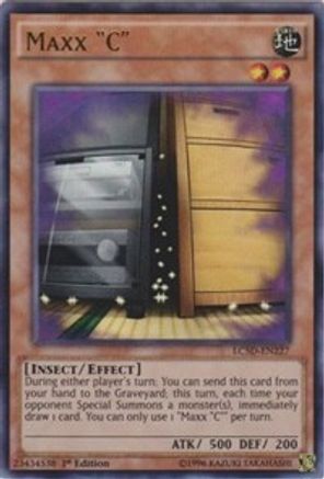 Maxx "C" (Ultra Rare) (LC5D-EN227) - Legendary Collection 5D's 1st Edition