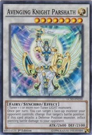 Avenging Knight Parshath (Common) (LC5D-EN230) - Legendary Collection 5D's 1st Edition
