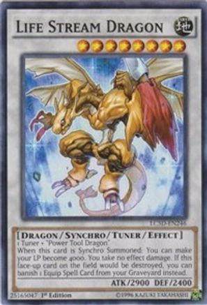 Life Stream Dragon (Common) (LC5D-EN246) - Legendary Collection 5D's 1st Edition