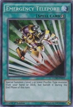 Emergency Teleport (Secret Rare) (LC5D-EN251) - Legendary Collection 5D's 1st Edition