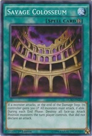 Savage Colosseum (Common) (LC5D-EN252) - Legendary Collection 5D's 1st Edition