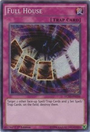 Full House (Secret Rare) (LC5D-EN256) - Legendary Collection 5D's 1st Edition