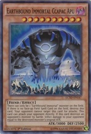 Earthbound Immortal Ccapac Apu (Super Rare) (LC5D-EN147) - Legendary Collection 5D's 1st Edition
