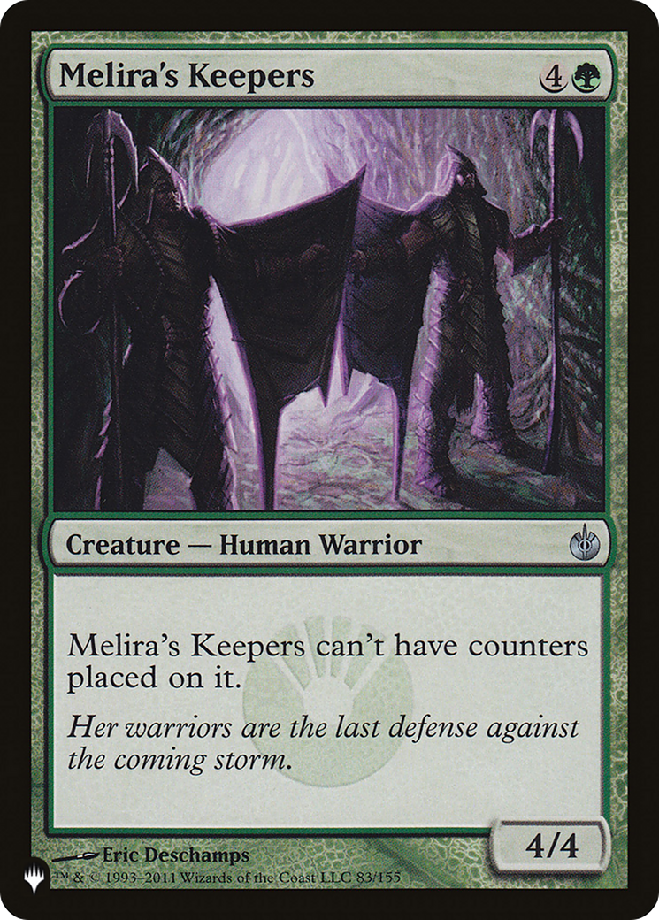 Melira's Keepers - The List [The List]
