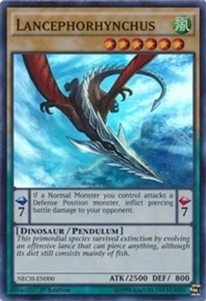 Lancephorhynchus (Super Rare) (NECH-EN000) - The New Challengers Unlimited