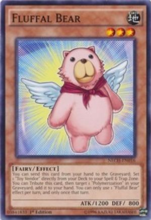 Fluffal Bear (Common) (NECH-EN016) - The New Challengers 1st Edition