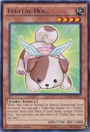 Fluffal Dog (Rare) (NECH-EN017) - The New Challengers 1st Edition