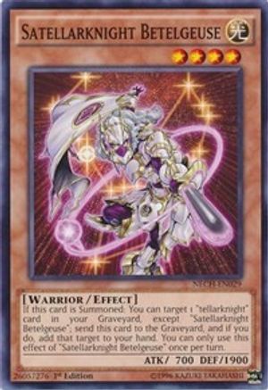 Satellarknight Betelgeuse (NECH-EN029) - The New Challengers 1st Edition