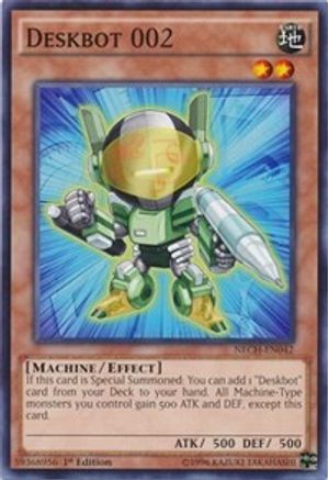 Deskbot 002 (Common) (NECH-EN042) - The New Challengers 1st Edition