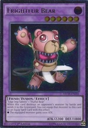 Frightfur Bear (Ultimate Rare) (NECH-EN046) - The New Challengers 1st Edition