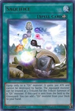 Saqlifice (Ultra Rare) (NECH-EN061) - The New Challengers Unlimited