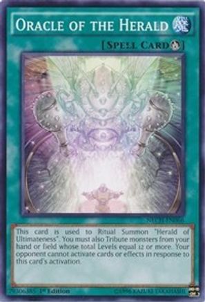 Oracle of the Herald (Common) (NECH-EN066) - The New Challengers 1st Edition