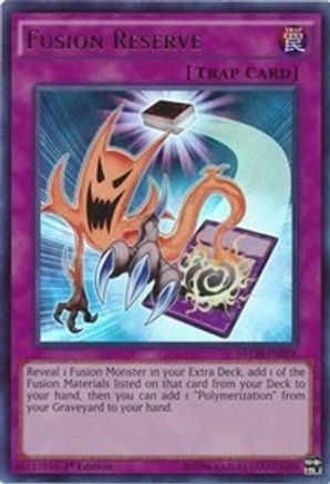 Fusion Reserve (Ultra Rare) (NECH-EN078) - The New Challengers Unlimited