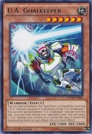 U.A. Goalkeeper (Rare) (NECH-EN088) - The New Challengers Unlimited