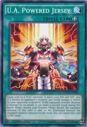U.A. Powered Jersey (Common) (NECH-EN089) - The New Challengers 1st Edition