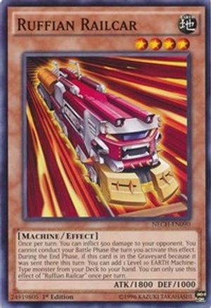 Ruffian Railcar (Common) (NECH-EN090) - The New Challengers Unlimited