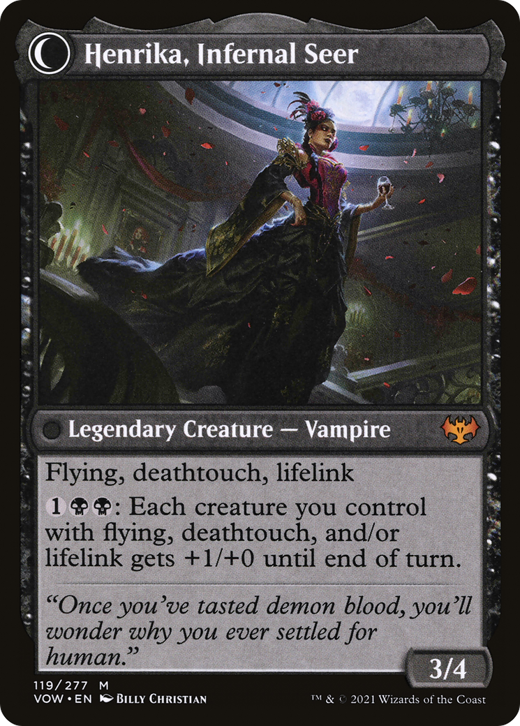 Henrika Domnathi (VOW-119) [Innistrad: Crimson Vow]