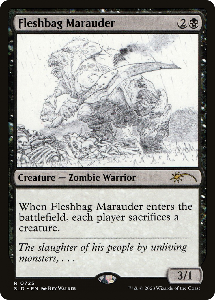 Fleshbag Marauder (Sketch Showcase) (SLD-725) [Secret Lair Drop]