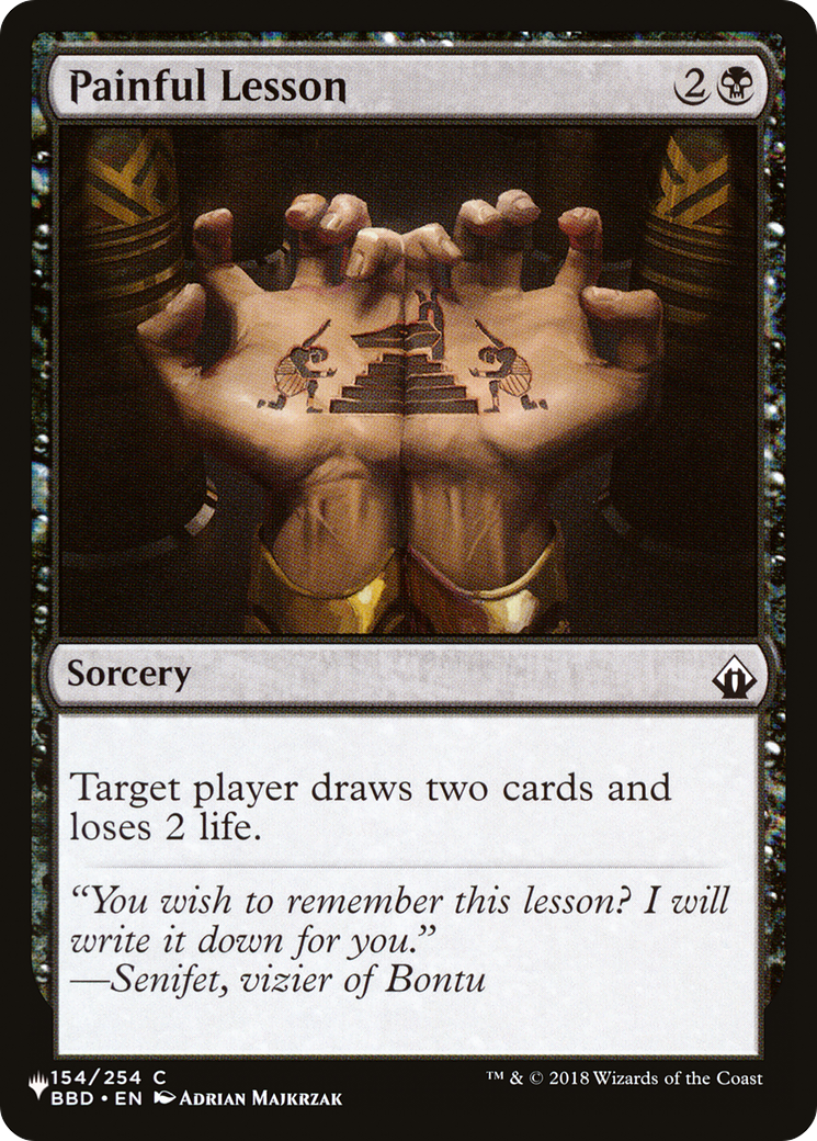 Painful Lesson (BBD) (LIST-154/254) [The List]