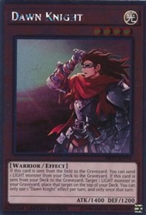 Dawn Knight (Platinum Rare) (NKRT-EN016) - Noble Knights of the Round Table Box Set Limited