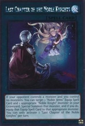 Last Chapter of the Noble Knights (Platinum Rare) (NKRT-EN017) - Noble Knights of the Round Table Box Set Limited