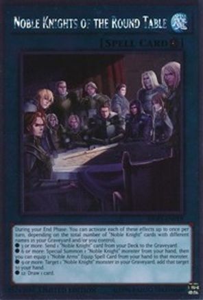 Noble Knights of the Round Table (Platinum Rare) (NKRT-EN018) - Noble Knights of the Round Table Box Set Limited