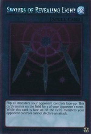 Swords of Revealing Light (Platinum Rare) (NKRT-EN025) - Noble Knights of the Round Table Box Set Limited