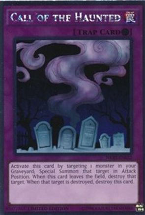 Call of the Haunted (Platinum Rare) (NKRT-EN032) - Noble Knights of the Round Table Box Set Limited